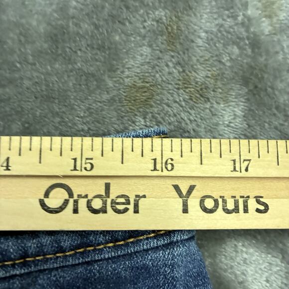 Levi's 501® Women's High-Rise Jean Shorts Sz.29 Blue Cut Off Button Fly - Picture 5 of 8